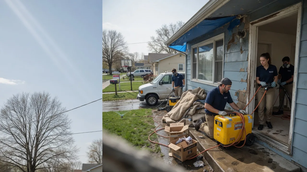 Basement Flood Cleanup in Augusta, KS near me